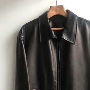 Gucci leather jacket